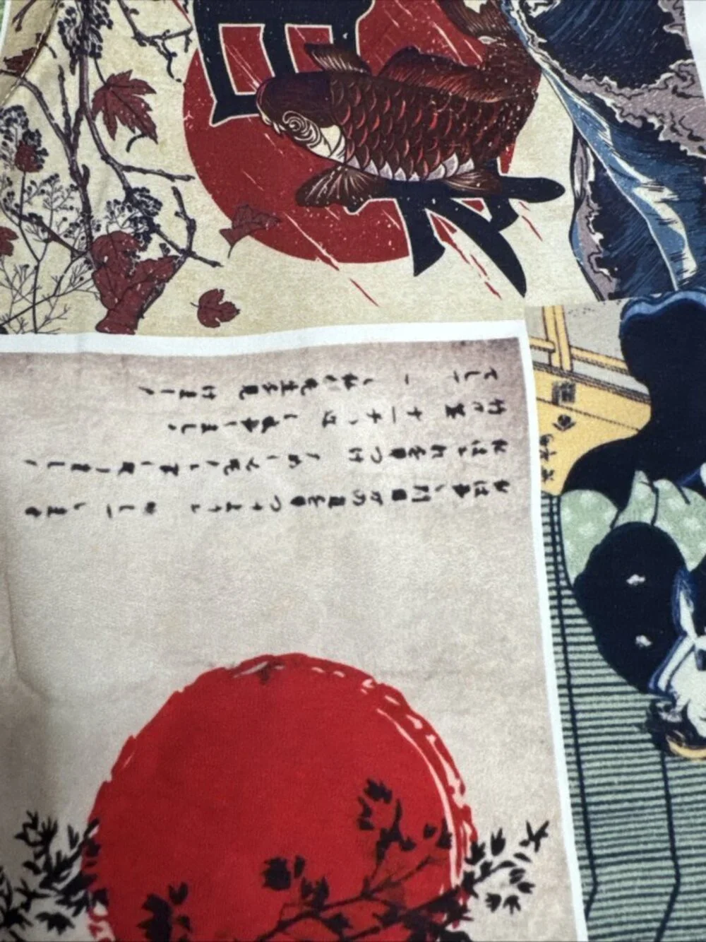 Fresh Prints Tokyo Drill Clothing Size XL Graphic Print Unlined Swim Trunk New